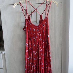 American Eagle Floral Skater Dress